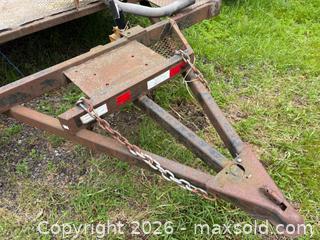 MaxSold Auction: Tandem car trailer, steel bed - Ottawa (Ontario, Canada) SELLER MANAGED Downsizing Online Auction -  Mackey