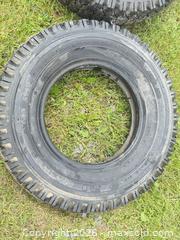 MaxSold Auction: Two 6.50-13 M-S 4 Ply Nylon tires   - Ottawa (Ontario, Canada) SELLER MANAGED Downsizing Online Auction -  Mackey