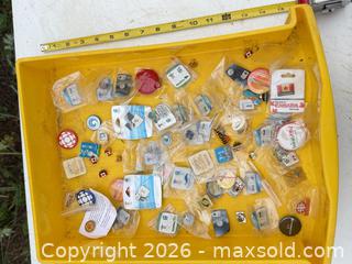 MaxSold Auction: Vintage Olympic Pin Collection  - Ottawa (Ontario, Canada) SELLER MANAGED Downsizing Online Auction -  Mackey