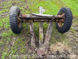 MaxSold Auction: Wagonwheel axle - Ottawa (Ontario, Canada) SELLER MANAGED Downsizing Online Auction -  Mackey