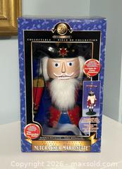 MaxSold Auction: 2002 Christmas Animated Musical Nutcracker Marionette NIB  - Burlington (Ontario, Canada) SELLER MANAGED Estate Sale Online Auction - Fairview Street (STORAGE)