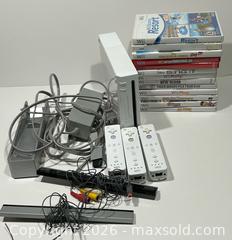 MaxSold Auction: Nintendo Wii Video Gaming Console Bundle-13 Games, 3 Remotes & 2 Sensor Bars - Burlington (Ontario, Canada) SELLER MANAGED Estate Sale Online Auction - Fairview Street (STORAGE)