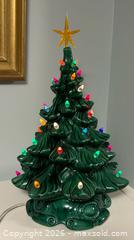 MaxSold Auction: Vintage Ceramic Lighted Christmas Tree 19” tall - Burlington (Ontario, Canada) SELLER MANAGED Estate Sale Online Auction - Fairview Street (STORAGE)