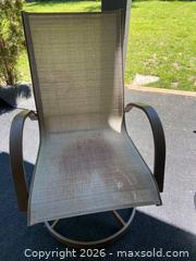 MaxSold Auction: Outdoor Patio Dining Set With Glass Table and Six Chairs - Prince Edward (Ontario, Canada) PARTNER MANAGED Downsizing Online Auction - Cannery Road