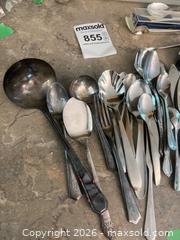 MaxSold Auction: Silver Plate, Stainless Steel Flatware, and Birks Sterling Spoons - Prince Edward (Ontario, Canada) PARTNER MANAGED Downsizing Online Auction - Cannery Road