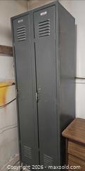 MaxSold Auction: Seco Gray Steel 2-Tall Single-Tier Metal Locker - Kingston (Ontario, Canada) PARTNER MANAGED Downsizing Online Auction - Mackenzie Crescent