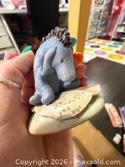 MaxSold Auction: Eeyore Disney Small Resin Donkey/Mule Figurine, Light Blue & Brown - Hamilton (Ontario, Canada) SELLER MANAGED Downsizing Online Auction - Kensington Avenue North