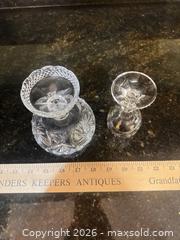 MaxSold Auction: Crystal Cut Glass Compote and Stemmed Cordial Lot - Knightdale (North Carolina, USA) PARTNER MANAGED Downsizing Online Auction - Sycamore Street