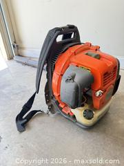 MaxSold Auction: Husqvarna 560BTS Backpack Leaf Blower - Knightdale (North Carolina, USA) PARTNER MANAGED Downsizing Online Auction - Sycamore Street
