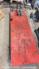MaxSold Auction: AFAB Motorcycle Lift / Table - Steel Frame, Wood Deck - Mapleton (Ontario, Canada) PARTNER MANAGED Downsizing Online Auction - Wellington County Road 109