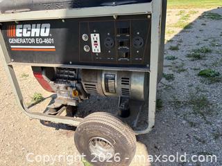 MaxSold Auction: Echo Portable Generator EG-4601, Approx. 4600W - Mapleton (Ontario, Canada) PARTNER MANAGED Downsizing Online Auction - Wellington County Road 109