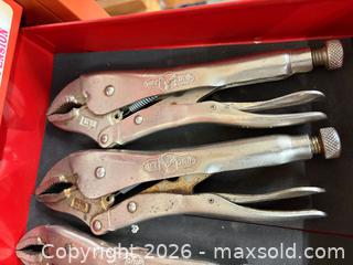 MaxSold Auction: Irwin VISE-GRIP Locking Pliers Set, Chrome-Plated Steel - Mapleton (Ontario, Canada) PARTNER MANAGED Downsizing Online Auction - Wellington County Road 109