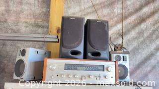 MaxSold Auction: Sony Stereo Receiver and JVC Speakers - Mapleton (Ontario, Canada) PARTNER MANAGED Downsizing Online Auction - Wellington County Road 109