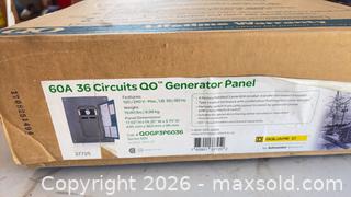 MaxSold Auction: Square D / Schneider Electric 60A 36-Circuit Loadcentre / Transfer Panel - Mapleton (Ontario, Canada) PARTNER MANAGED Downsizing Online Auction - Wellington County Road 109