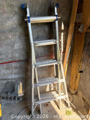 MaxSold Auction: Werner MT-22CA Aluminum Multi-Position Combination Ladder, 21 ft - Mapleton (Ontario, Canada) PARTNER MANAGED Downsizing Online Auction - Wellington County Road 109