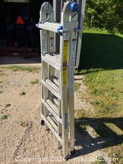 MaxSold Auction: Werner MT-22CA Aluminum Multi-Position Combination Ladder, 21 ft - Mapleton (Ontario, Canada) PARTNER MANAGED Downsizing Online Auction - Wellington County Road 109