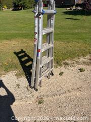 MaxSold Auction: Werner MT-22CA Aluminum Multi-Position Combination Ladder, 21 ft - Mapleton (Ontario, Canada) PARTNER MANAGED Downsizing Online Auction - Wellington County Road 109