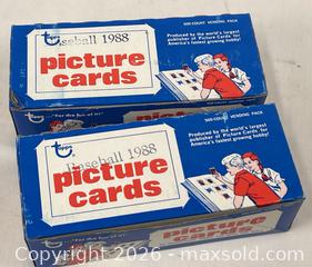 MaxSold Auction: 1988 Topps 500-count Vending Packs Baseball Cards - Campbell (California, USA) PARTNER MANAGED Estate Sale Online Auction - Dell Avenue