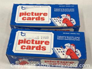 MaxSold Auction: 1988 Topps 500-count Vending Packs Baseball Cards - Campbell (California, USA) PARTNER MANAGED Estate Sale Online Auction - Dell Avenue