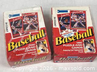 MaxSold Auction: 1990 Donruss Baseball Wax Boxes Cards - Campbell (California, USA) PARTNER MANAGED Estate Sale Online Auction - Dell Avenue