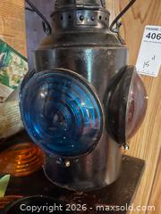MaxSold Auction: Canadian Pacific Railway Railroad Signal Lantern A - Central Frontenac (Ontario, Canada) Downsizing Online Auction - Clement Road