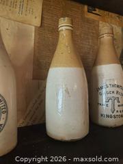 MaxSold Auction: Early 20C Stoneware Ginger Beer Bottles B - Central Frontenac (Ontario, Canada) Downsizing Online Auction - Clement Road