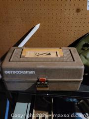 MaxSold Auction: Mixed Fishing Tackle Lot with Tackle Boxes B& Canvas Bag B - Central Frontenac (Ontario, Canada) Downsizing Online Auction - Clement Road