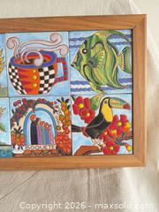 MaxSold Auction: Framed 6-Tile Ceramic Plaque — Boquete, Panama Coffee Birds - Toronto (Ontario, Canada) SELLER MANAGED Downsizing Online Auction -  Weston Road (CONDO)