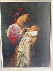 MaxSold Auction: Framed Reproduction Print — Mother and Child, Gilt Wood Frame - Toronto (Ontario, Canada) SELLER MANAGED Downsizing Online Auction -  Weston Road (CONDO)