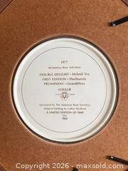 MaxSold Auction: Gorham Double Delight (Rose) Limited Edition Plate - Toronto (Ontario, Canada) SELLER MANAGED Downsizing Online Auction -  Weston Road (CONDO)
