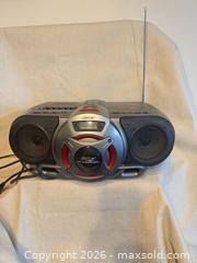 MaxSold Auction: Sony Portable Stereo Boombox with CD, Cassette & AM/FM - Toronto (Ontario, Canada) SELLER MANAGED Downsizing Online Auction -  Weston Road (CONDO)