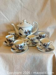 MaxSold Auction: Vintage Japanese Tea Set 13 pieces from Tokyi China Landscape with lithophanes ! - Toronto (Ontario, Canada) SELLER MANAGED Downsizing Online Auction -  Weston Road (CONDO)