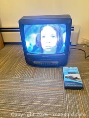 MaxSold Auction: Sansui 13-inch Black CRT TV with Built-in VCR - Abbotsford (British Columbia, Canada) SELLER MANAGED Estate Sale Online Auction - Peardonville Road (CONDO)
