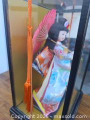 MaxSold Auction: Japanese Ichimatsu/Hina-Style Porcelain Doll with Display Case - San Rafael (California, USA) PARTNER MANAGED Reseller Online Auction - Du Bois