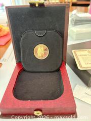 MaxSold Auction: Greece 100 Dollar Gold Olympic Commemorative Coin A - Ottawa (Ontario, Canada) PARTNER MANAGED Downsizing Online Auction -  Kimmins Court