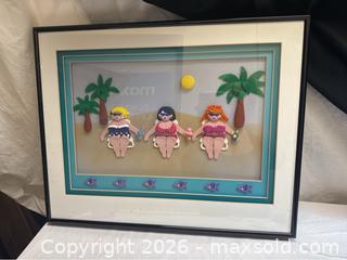MaxSold Auction: Anne Klocko 1991 Original Signed Art - Campbell (California, USA) SELLER MANAGED Downsizing Online Auction - Dell Avenue