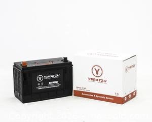 MaxSold Auction: Battery - AGM Group 31M Marine & RV, 4-Terminal, 12V 100Ah, 800CCA, 200 Minute Reserve Capacity, SLA, MF, Yimatzu, BATAM1231-4T-AGM, **NEW, IN-BOX** - Cambridge (Ontario, Canada) PARTNER MANAGED Commercial Liquidation Online Auction - Pinebush Road