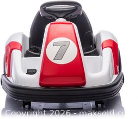 MaxSold Auction: SHOK Ride On - Scootling, 12V, 76W, 360 Rotation, Media Player & Remote, Red, SKR4235RD, **NEW, IN-BOX** - Cambridge (Ontario, Canada) PARTNER MANAGED Commercial Liquidation Online Auction - Pinebush Road