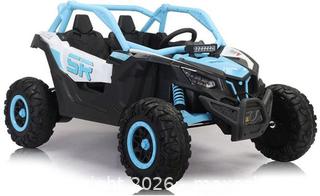 MaxSold Auction: SHOK Ride On - SideKick, Kids Buggy, 2-Seat, 24V, Leather Seats, EVA Wheels, Remote, Blue, SKR5300BU, **NEW, IN-BOX** - Cambridge (Ontario, Canada) PARTNER MANAGED Commercial Liquidation Online Auction - Pinebush Road