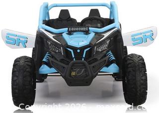MaxSold Auction: SHOK Ride On - SideKick, Kids Buggy, 2-Seat, 24V, Leather Seats, EVA Wheels, Remote, Blue, SKR5300BU, **NEW, IN-BOX** - Cambridge (Ontario, Canada) PARTNER MANAGED Commercial Liquidation Online Auction - Pinebush Road