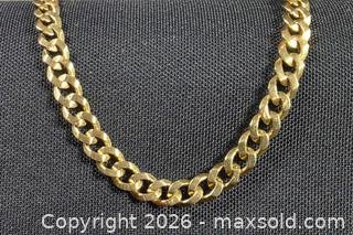 MaxSold Auction: 18K Yellow Gold Cuban-link Bracelet - Ottawa (Ontario, Canada) PARTNER MANAGED Downsizing Online Auction - Lonsdale Road.