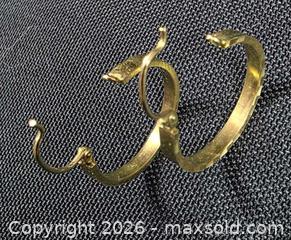 MaxSold Auction: Pair of 14K Yellow Gold Hoop Earrings - Ottawa (Ontario, Canada) PARTNER MANAGED Downsizing Online Auction - Lonsdale Road.