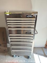 MaxSold Auction: Mastercraft Stainless Steel Tall Tool Chest with Multiple Drawers - Woodstock (Ontario, Canada) SELLER MANAGED Estate Sale Online Auction -  Fifth Avenue