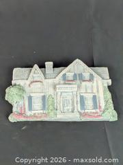 MaxSold Auction: Studio 86 "The Cobblestone Collection" Vintage Farm House Hand-Made Wall Plaque / Art - Cobourg (Ontario, Canada) SELLER MANAGED Downsizing Online Auction - Division Street