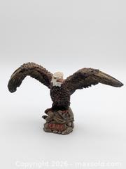 MaxSold Auction: Vintage Bald Eagle Figurine Statue with Chinese Prosperity Plaque ("Realizing Grand Prospects / Achieving Great Ambitions") - Cobourg (Ontario, Canada) SELLER MANAGED Downsizing Online Auction - Division Street