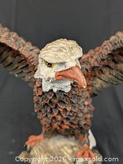 MaxSold Auction: Vintage Bald Eagle Figurine Statue with Chinese Prosperity Plaque ("Realizing Grand Prospects / Achieving Great Ambitions") - Cobourg (Ontario, Canada) SELLER MANAGED Downsizing Online Auction - Division Street