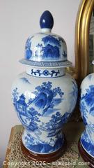 MaxSold Auction: Blue & White and Pastel Famille Rose Porcelain Ginger Jars and Vases B - Richmond Hill (Ontario, Canada) Estate Sale Online Auction - Weldrick Road