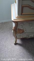 MaxSold Auction: French Provincial Cream & Gold Armoire / Wardrobe D - Richmond Hill (Ontario, Canada) Estate Sale Online Auction - Weldrick Road