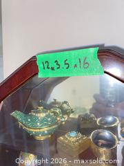 MaxSold Auction: Miniature Cloisonné & Brass Collectibles with Glass Display Cabinet B - Richmond Hill (Ontario, Canada) Estate Sale Online Auction - Weldrick Road