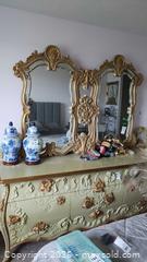 MaxSold Auction: Rococo Baroque Dresser with 2 Mirrors D - Richmond Hill (Ontario, Canada) Estate Sale Online Auction - Weldrick Road